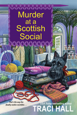 book cover for Murder at a Scottish Social