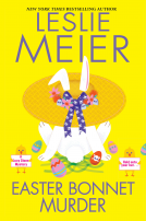 book cover for Easter Bonnet Murder