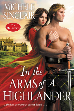 book cover for In the Arms of a Highlander