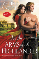 book cover for In the Arms of a Highlander