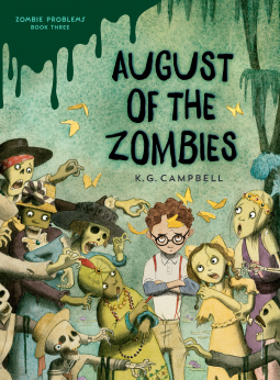 book cover for August of the Zombies