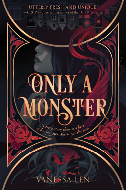 book cover for Only a Monster