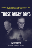 book cover for Those Angry Days