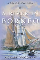 book cover for A River in Borneo