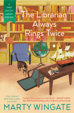 book cover for The Librarian Always Rings Twice