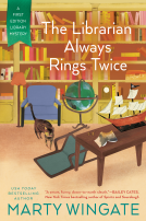 book cover for The Librarian Always Rings Twice