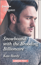 book cover for Snowbound with the Brooding Billionaire