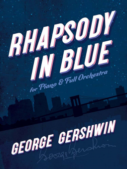 book cover for Rhapsody in Blue