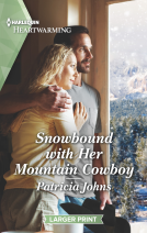 book cover for Snowbound with Her Mountain Cowboy