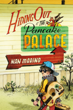 book cover for Hiding Out at the Pancake Palace