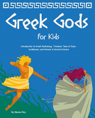book cover for Greek Gods for Kids