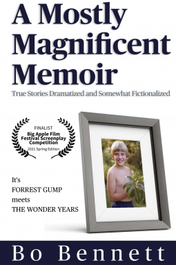 book cover for A Mostly Magnificent Memoir