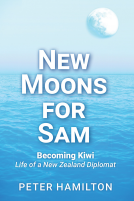 book cover for New Moons For Sam