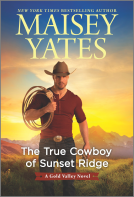book cover for The True Cowboy of Sunset Ridge