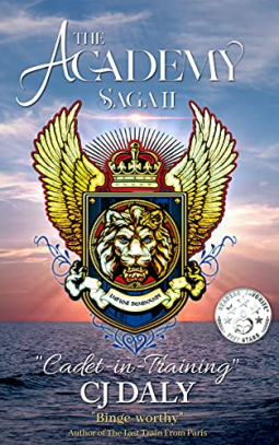 book cover for The Academy Saga, Cadet-in-Training