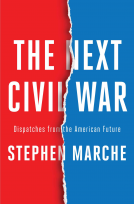 book cover for The Next Civil War