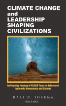 book cover for Climate Change and Leadership Shaping Civilizations