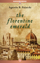book cover for The Florentine Emerald