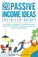 book cover for 20 Passive Income Ideas (Detailed Guide)