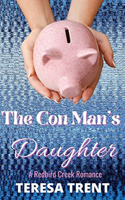 book cover for The Con Man's Daughter