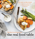 book cover for The Real Food Dietitians: The Real Food Table