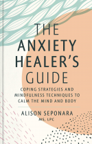book cover for The Anxiety Healer's Guide