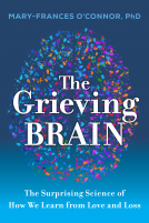 book cover for The Grieving Brain