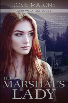 book cover for The Marshal's Lady