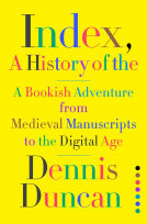 book cover for Index, A History of the