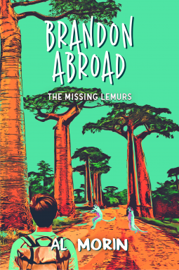 book cover for Brandon Abroad: The Missing Lemurs