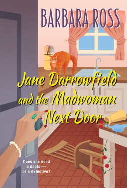 book cover for Jane Darrowfield and the Madwoman Next Door