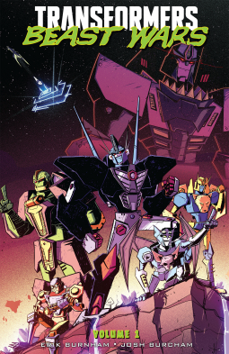 book cover for Transformers: Beast Wars, Vol. 1