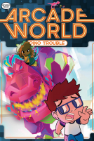 book cover for Dino Trouble