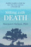 book cover for Sitting With Death