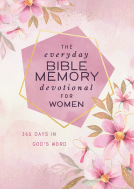 book cover for The Everyday Bible Memory Devotional for Women