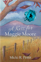 book cover for A Kiss for Maggie Moore