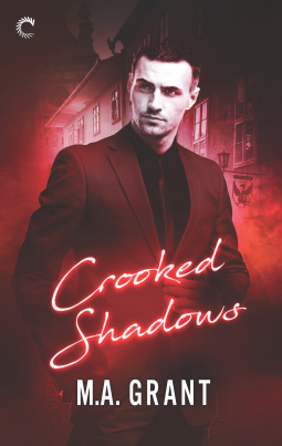 book cover for Crooked Shadows