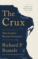 book cover for The Crux