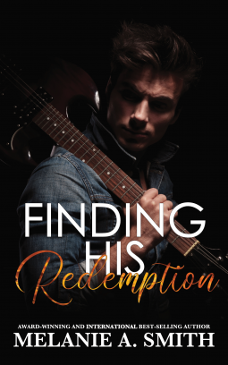 book cover for Finding His Redemption: An Enemies to Lovers Rock Star Romance