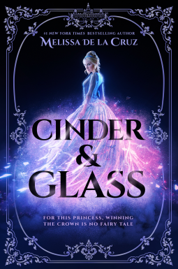 book cover for Cinder & Glass