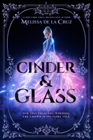 book cover for Cinder & Glass