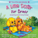 book cover for A Little Sister for Brady