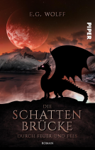 Buchcover für Die Schattenbrücke – Durch Feuer und Fels