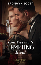 book cover for Lord Tresham's Tempting Rival
