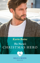 book cover for The Nurse's Christmas Hero