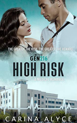book cover for High Risk: A Strong Woman Medical Romance