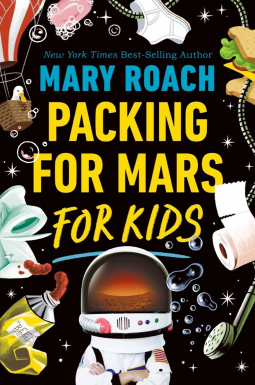 book cover for Packing for Mars for Kids