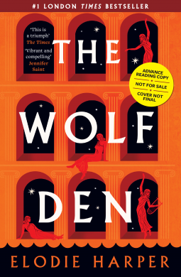 book cover for The Wolf Den