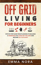 book cover for Off Grid Living for Beginners