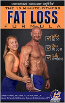 book cover for 15 Minute Fitness Fat Loss Formula